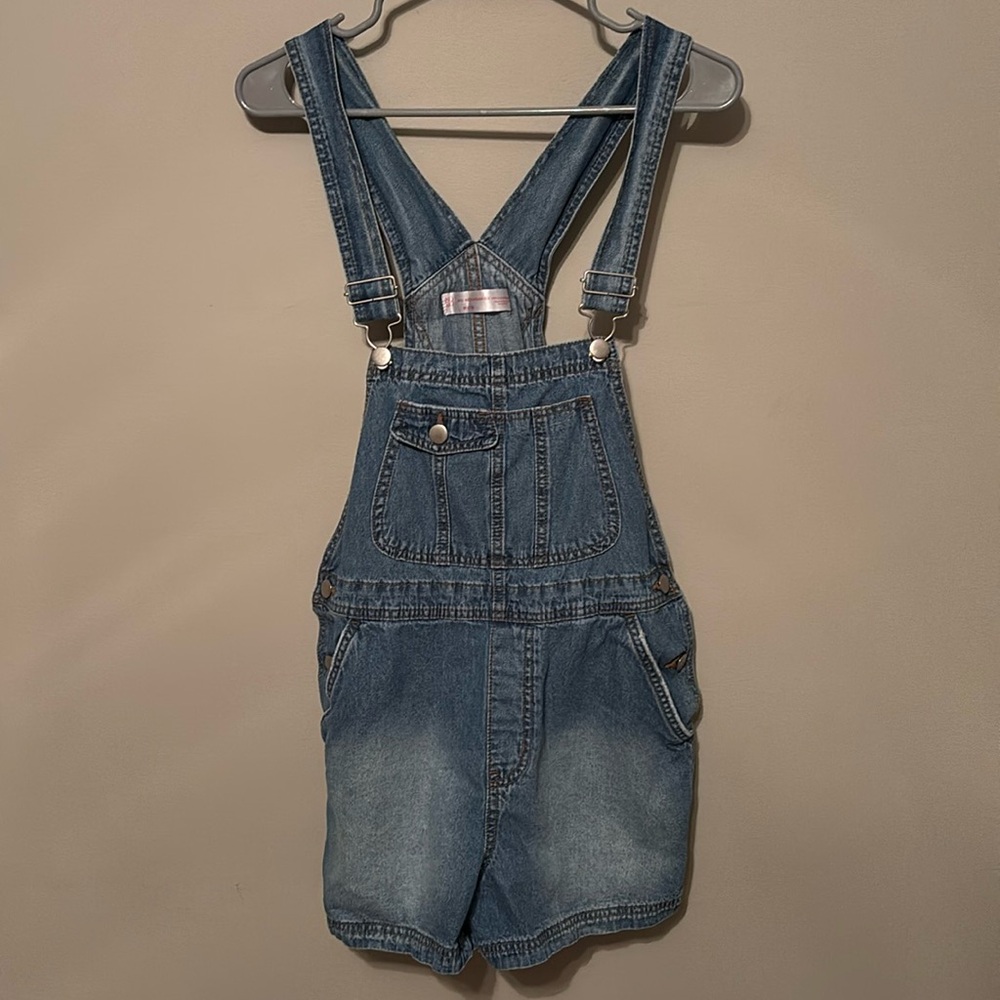 Denim dungarees